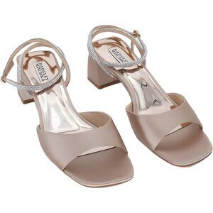 Badgley Mischka Infinity Heeled Sandal Warm Nude Women's US 11